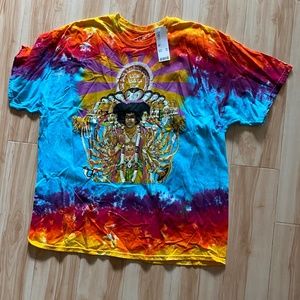 UO Urban Outfitters Liquid Blue Jimi Hendrix Tee S/M